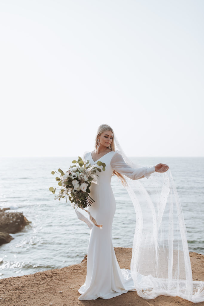 brynley arnold bridals at san diego beach